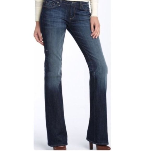 PAIGE Hollywood Hills Low Rise Bootcut Jeans 26 - Picture 1 of 8